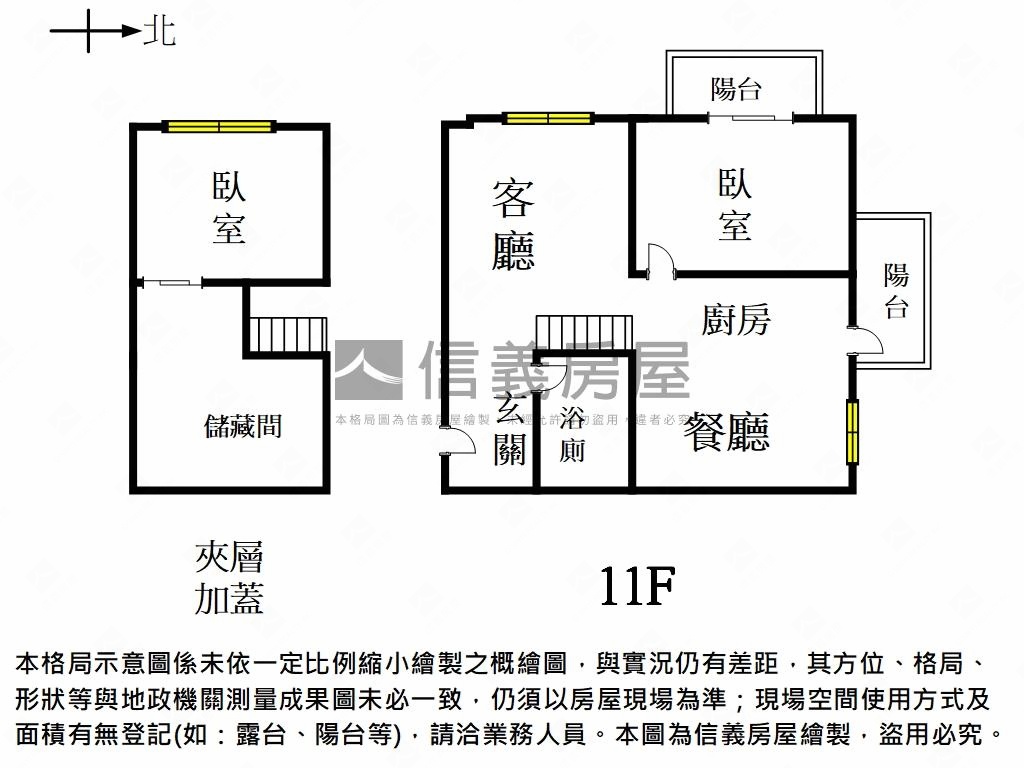 寓見海宅～臥望金色海房屋室內格局與周邊環境