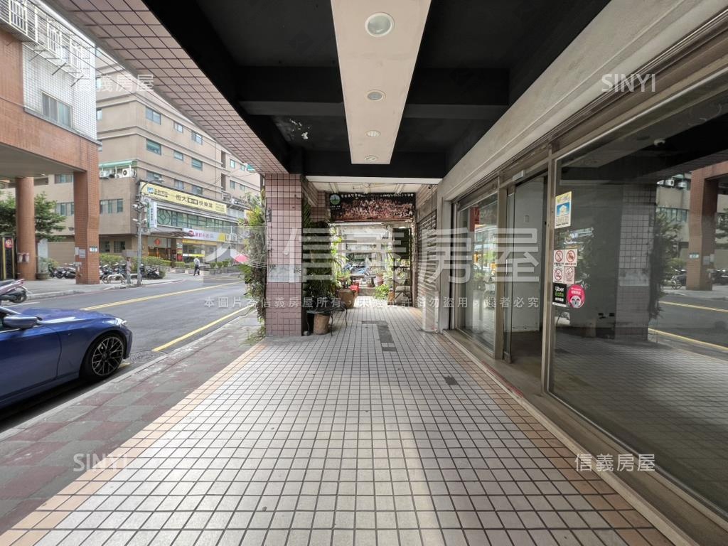 重劃區旁面寬金店面房屋室內格局與周邊環境