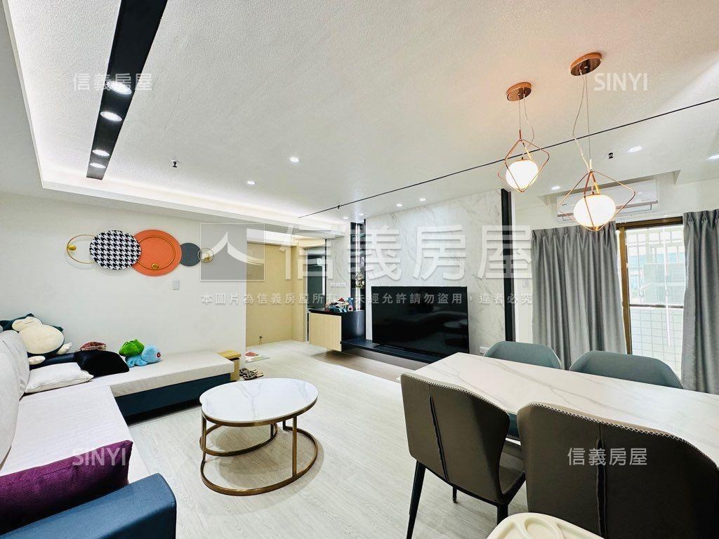 運河河景高樓設計四房平車房屋室內格局與周邊環境