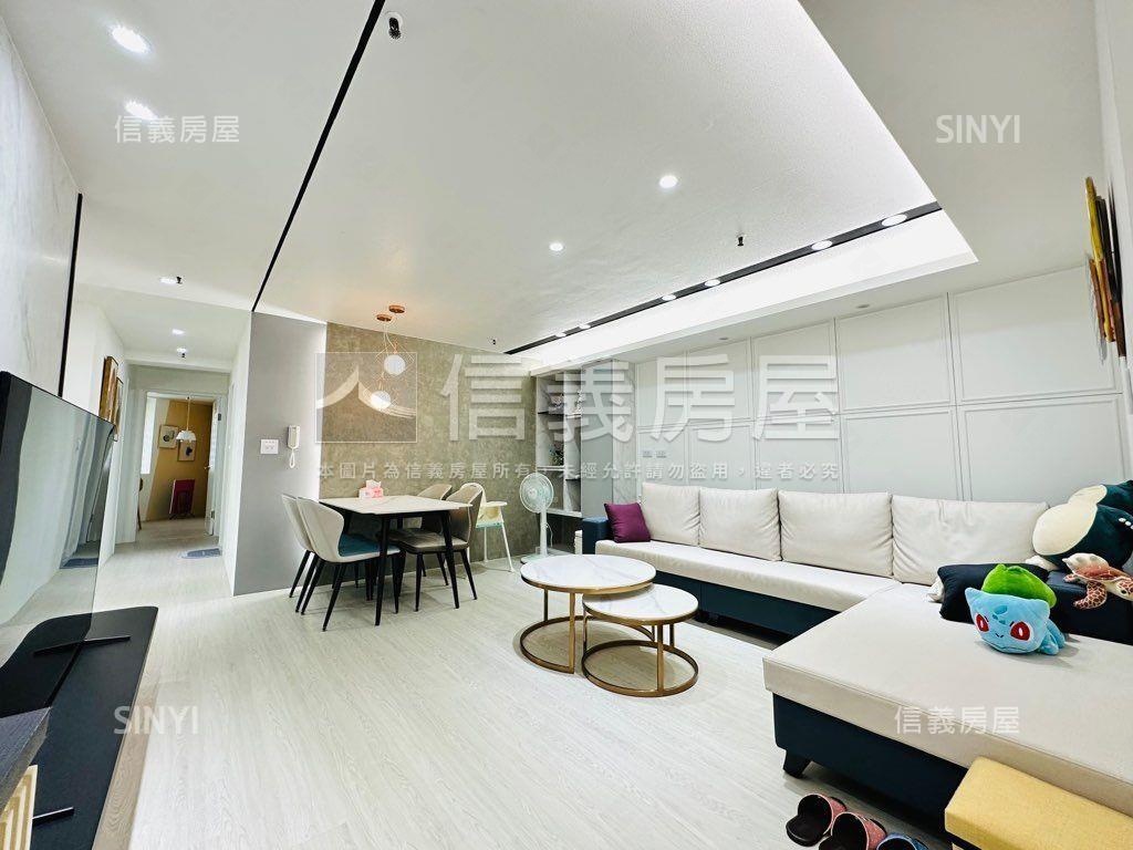 運河河景高樓設計四房平車房屋室內格局與周邊環境