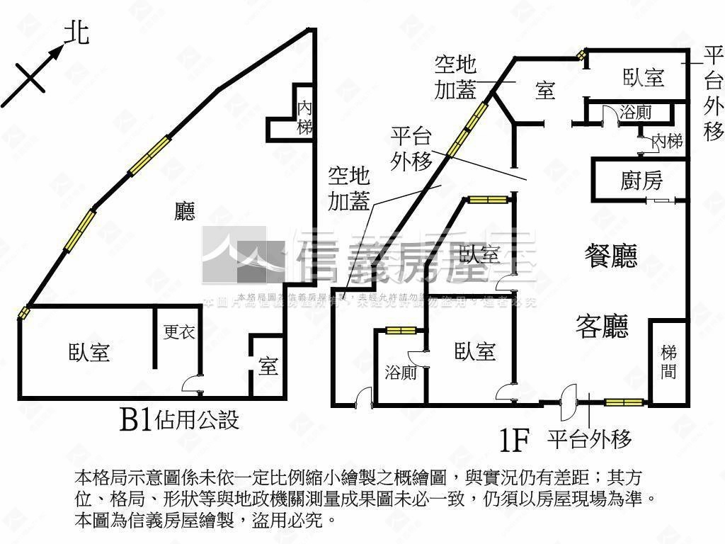 綠意邊間採光成福一樓房屋室內格局與周邊環境