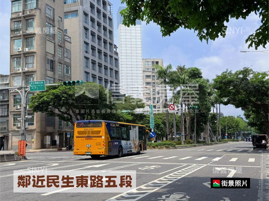 民生儷苑水岸三房附車位房屋室內格局與周邊環境