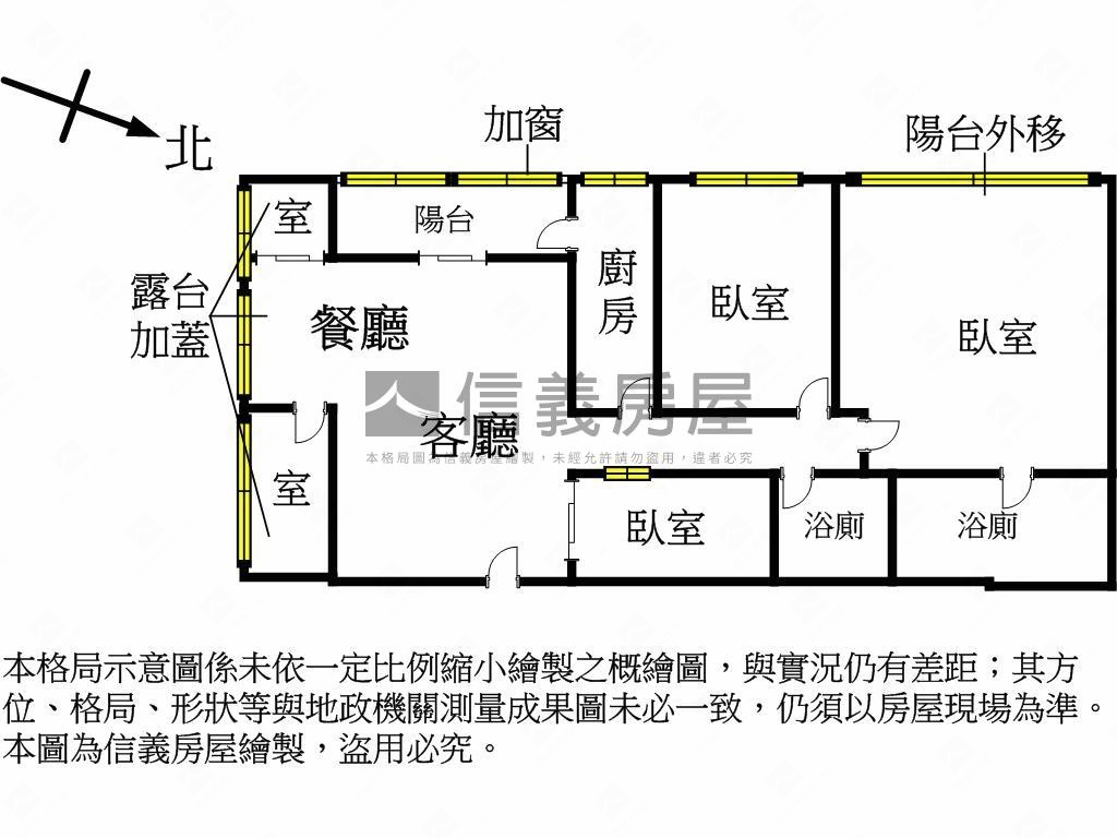 信義區電梯三房看１０１房屋室內格局與周邊環境
