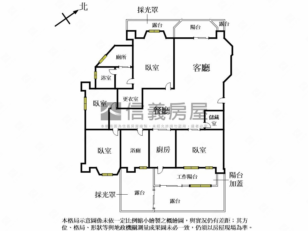 ”天母磺溪鋼骨露臺大戶”房屋室內格局與周邊環境