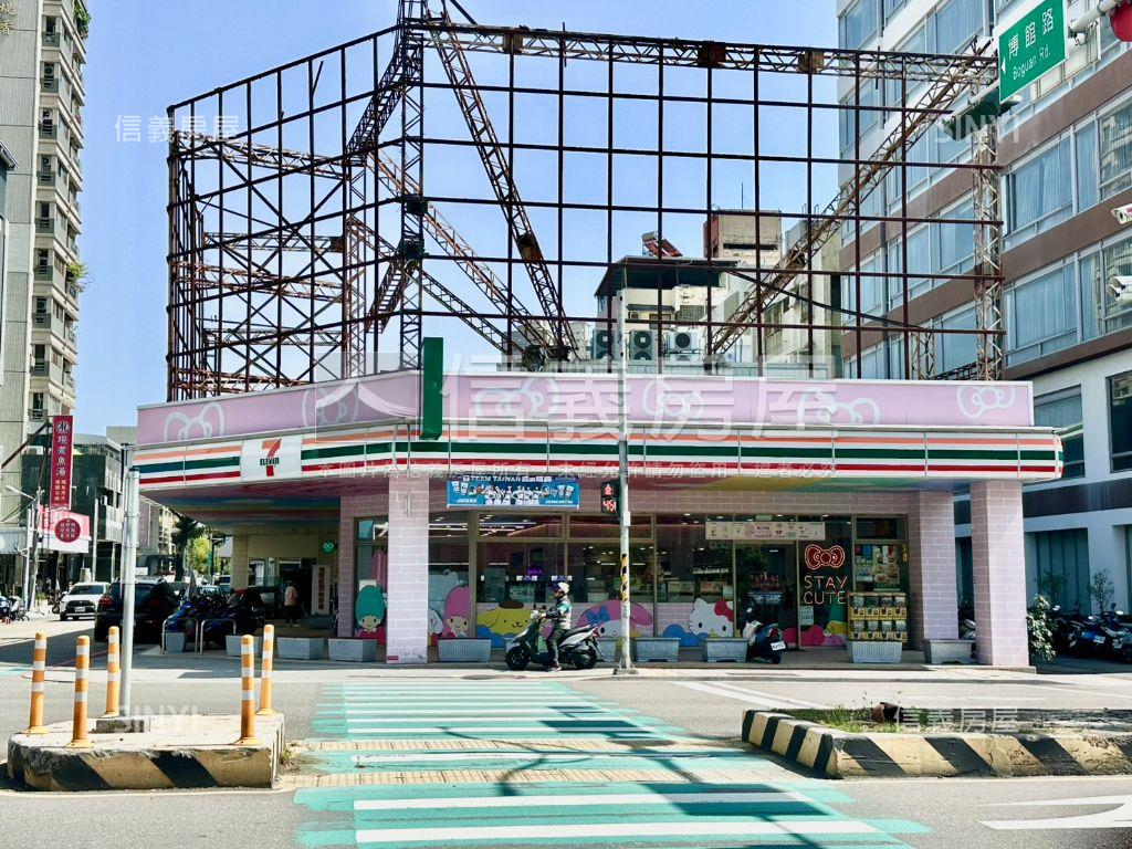 正忠明路上商用透天店面房屋室內格局與周邊環境