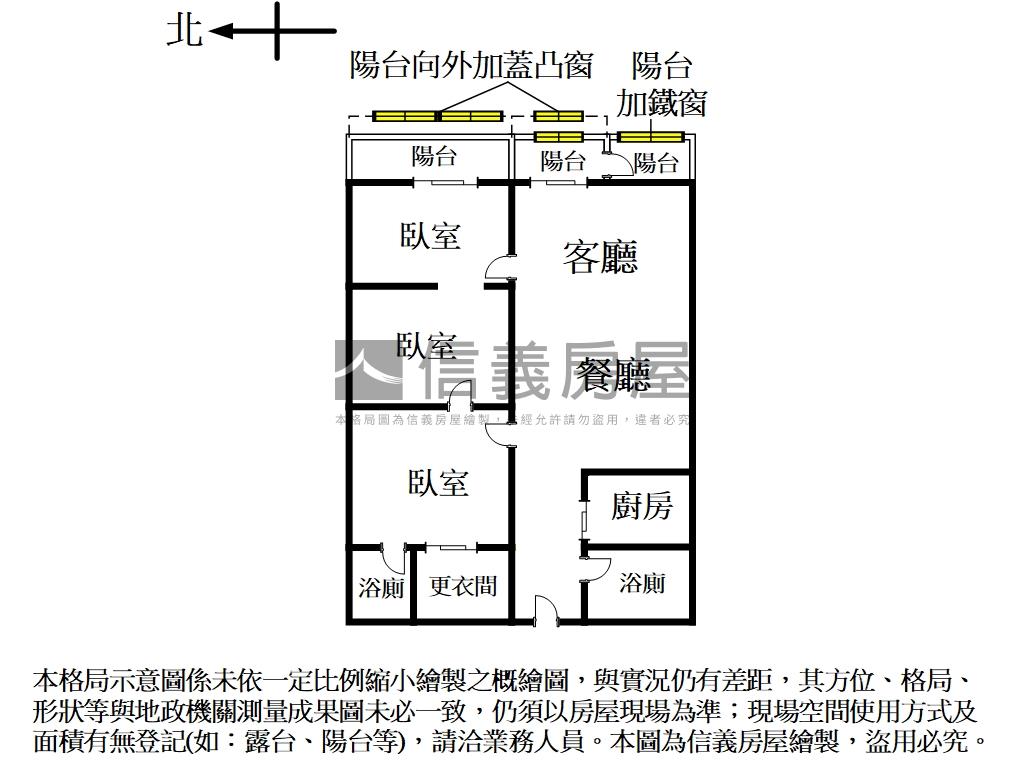 近景美捷運３房雙車位房屋室內格局與周邊環境