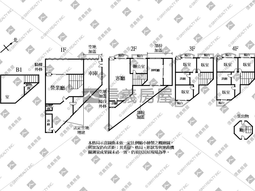 文雅國小透天店面房屋室內格局與周邊環境