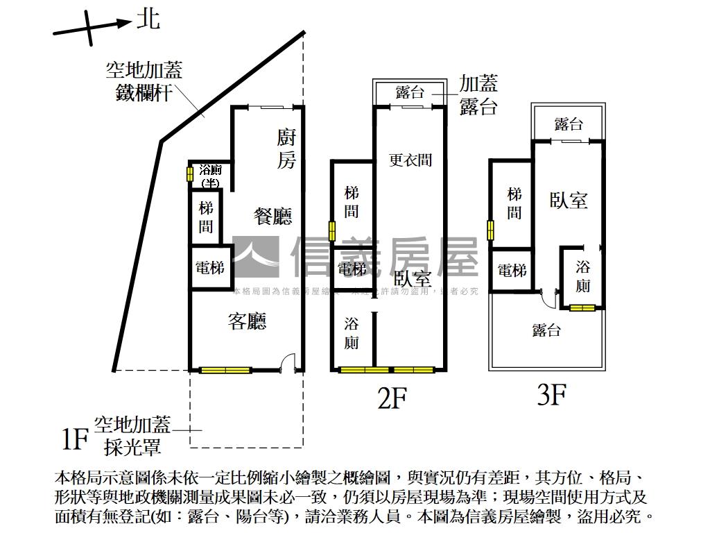 晨富謙の里電梯別墅Ｅ房屋室內格局與周邊環境