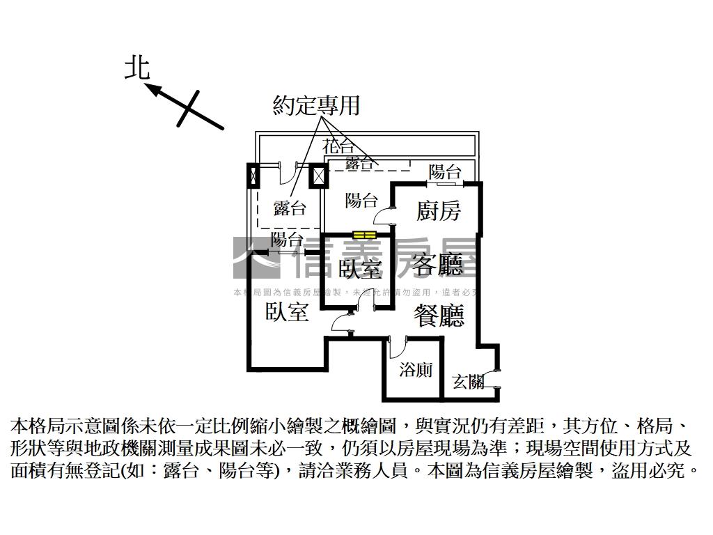 ❤️柏克萊露臺兩房車位房屋室內格局與周邊環境