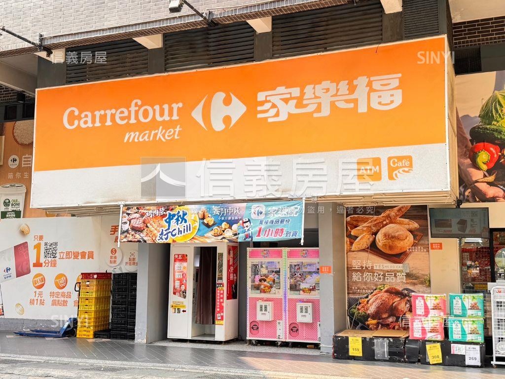 台北市方正三房可租車位房屋室內格局與周邊環境