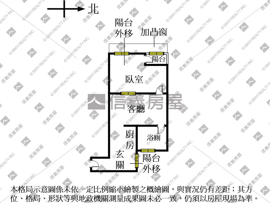 忠孝復興微風面樹蔭套房房屋室內格局與周邊環境