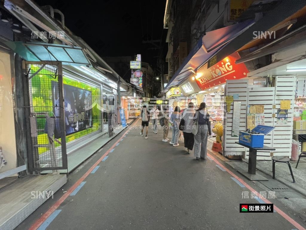 士林夜市稀有金店面房屋室內格局與周邊環境