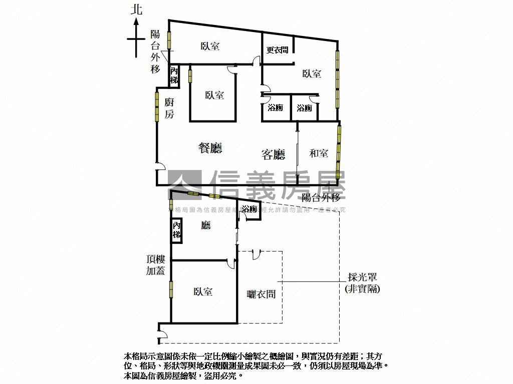 捷運邊間電梯大戶房屋室內格局與周邊環境