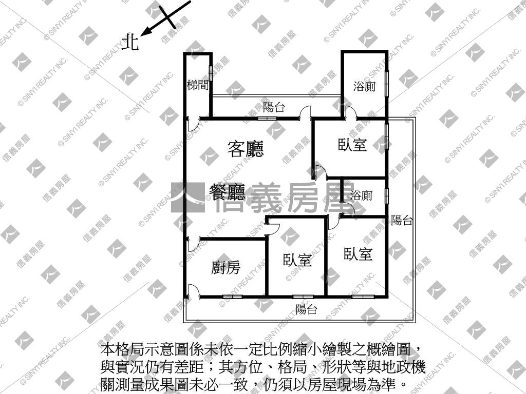 三面採光活巷邊間參樓房屋室內格局與周邊環境