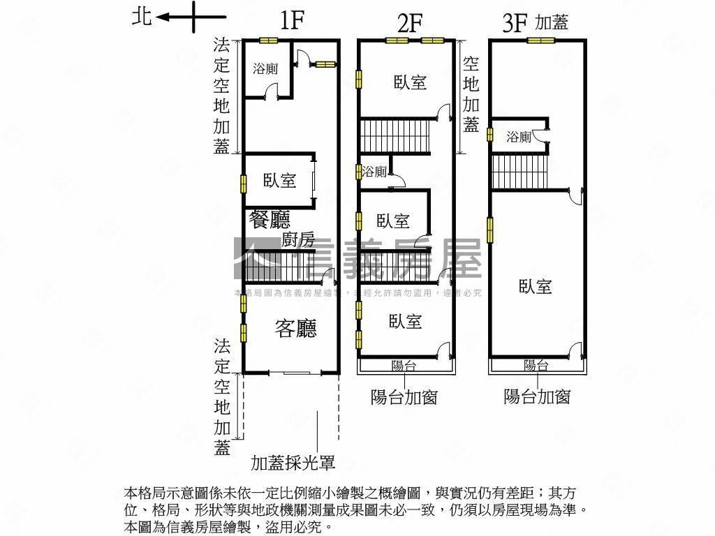 專任地坪約２９．７坪透天房屋室內格局與周邊環境