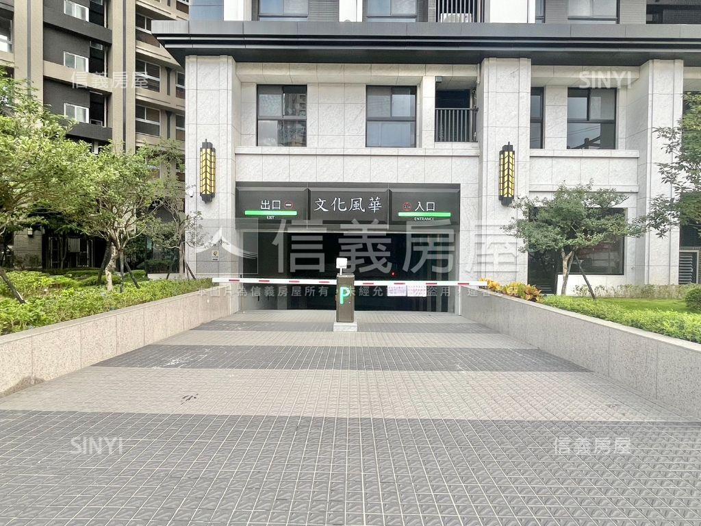 文化風華３房美裝坡平車位房屋室內格局與周邊環境