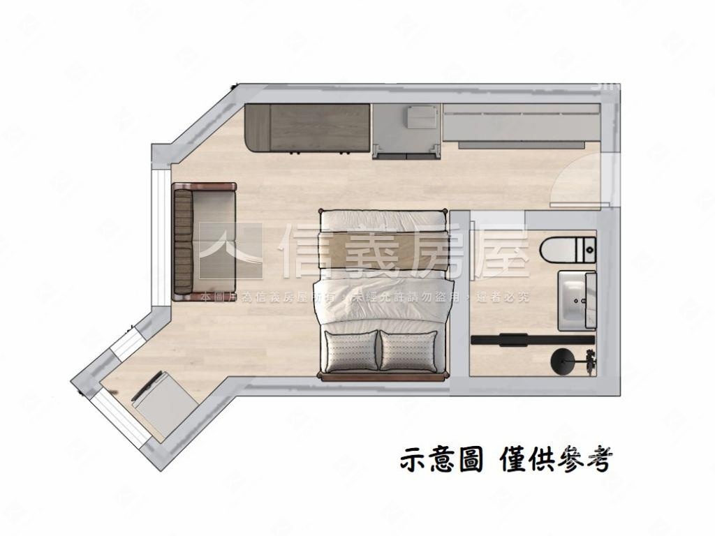 金阪神套房房屋室內格局與周邊環境