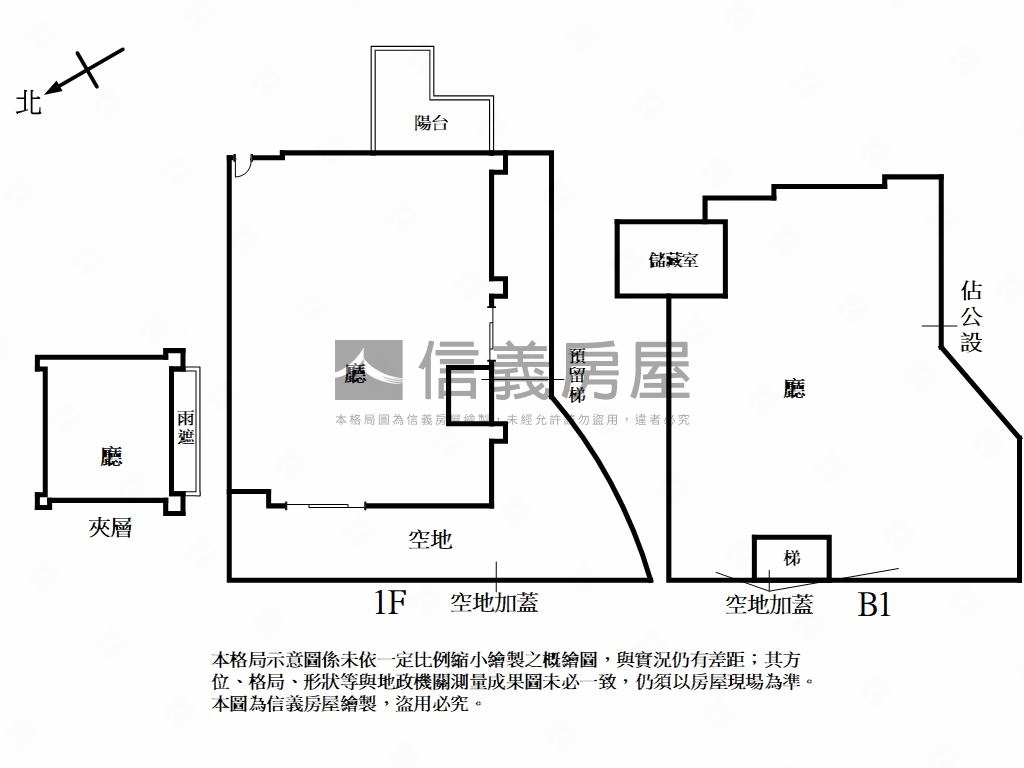 昱泰泰然庭院大戶（毛胚）房屋室內格局與周邊環境