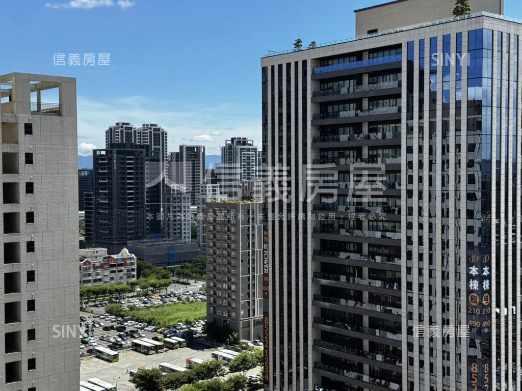 全新落成百邑高樓邊間兩衛房屋室內格局與周邊環境