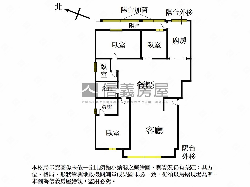 大安區樹海採光美廈房屋室內格局與周邊環境