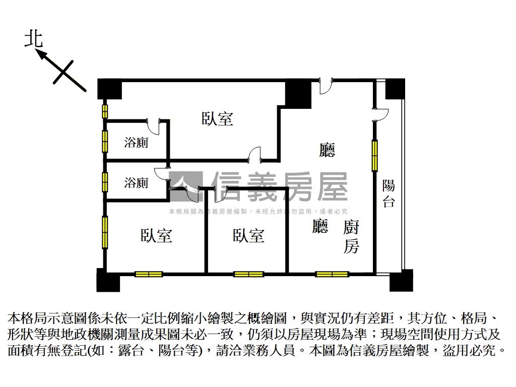 全室開窗‧雙捷運幸運之星房屋室內格局與周邊環境