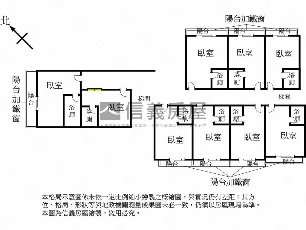 中區收租套房五樓房屋室內格局與周邊環境