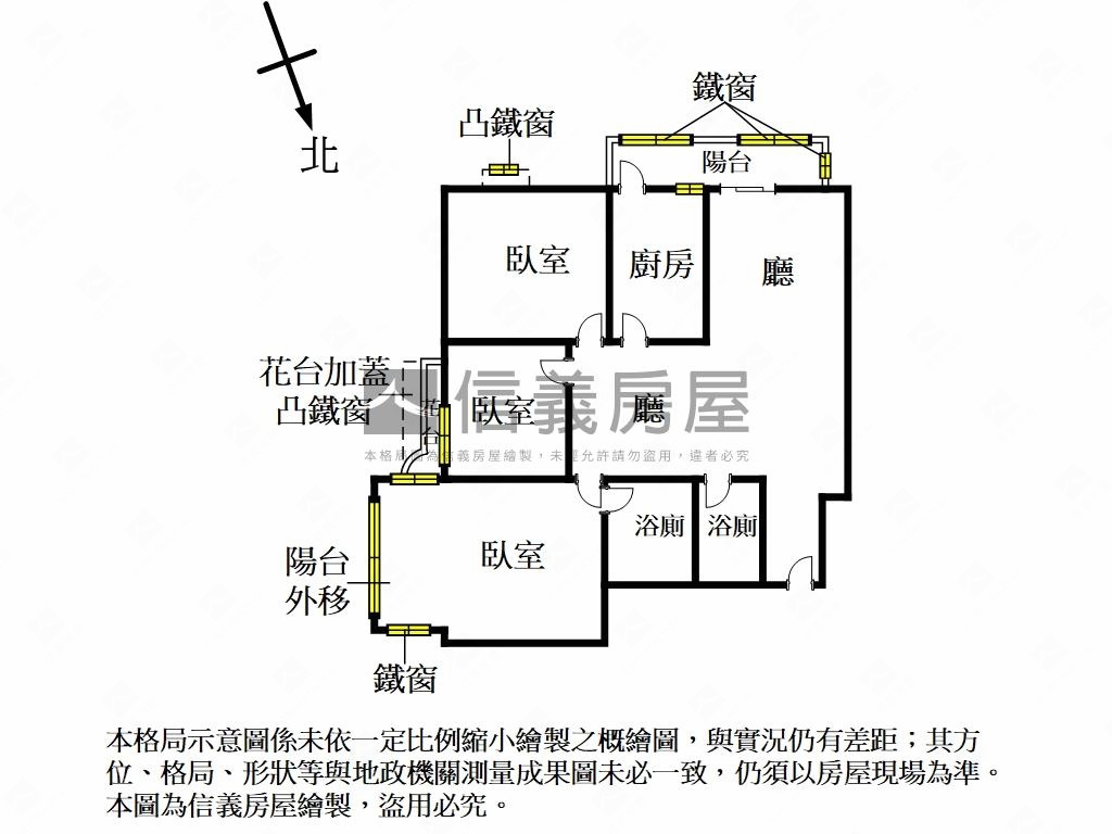 五守新村舒適三房美屋房屋室內格局與周邊環境