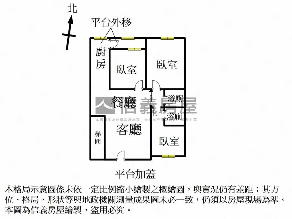 離塵不離城１樓房屋室內格局與周邊環境