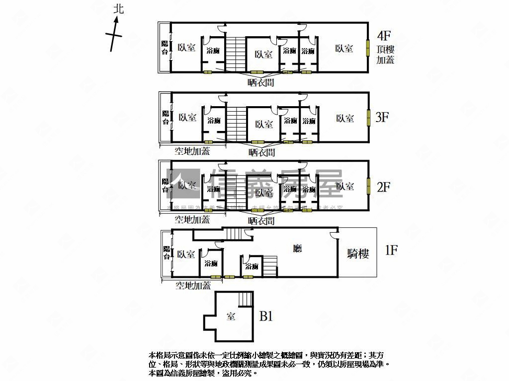 大英街收租透天套房房屋室內格局與周邊環境