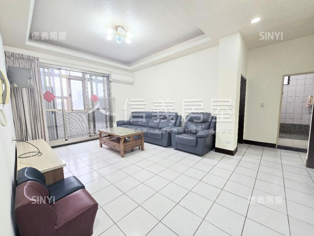 信義路方正通風大空間房屋室內格局與周邊環境