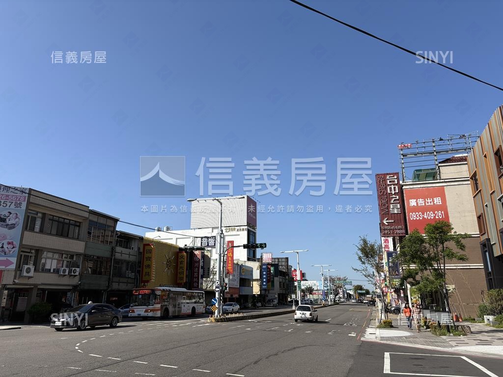 潛力１４期水湳中清路透店房屋室內格局與周邊環境