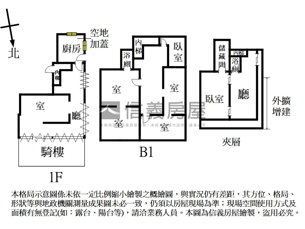 正和平西三角金店房屋室內格局與周邊環境