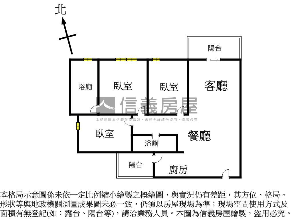 昕光之櫻次高樓雙平車位房屋室內格局與周邊環境