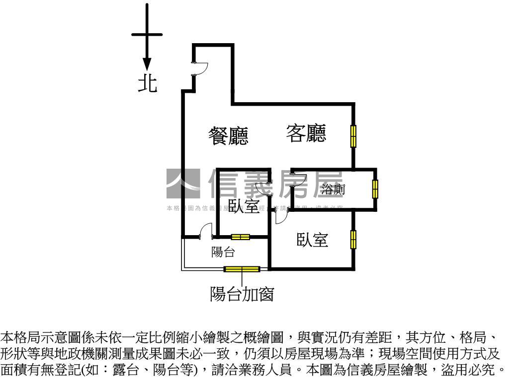 勝美欣次頂樓兩房平車房屋室內格局與周邊環境