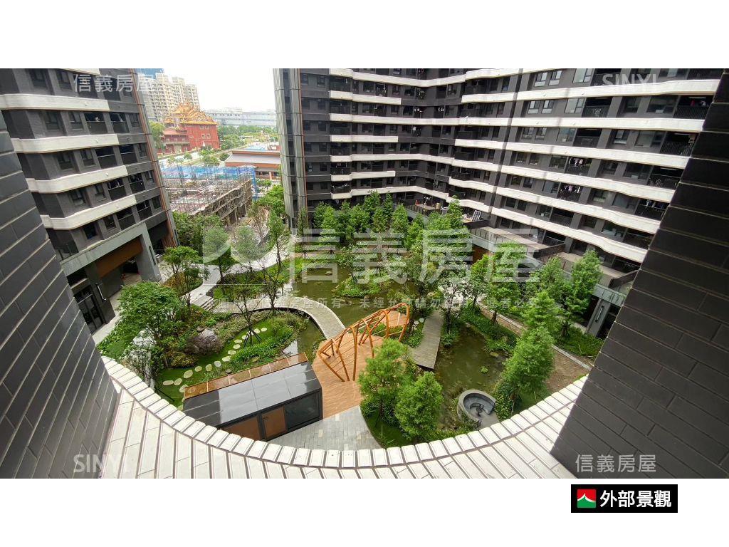 華悅城．面中庭．享受寧靜房屋室內格局與周邊環境