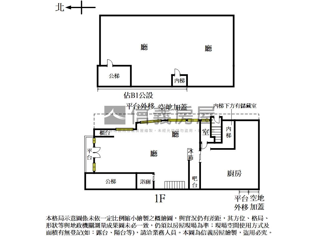 中山北路人潮邊間面寬店面房屋室內格局與周邊環境