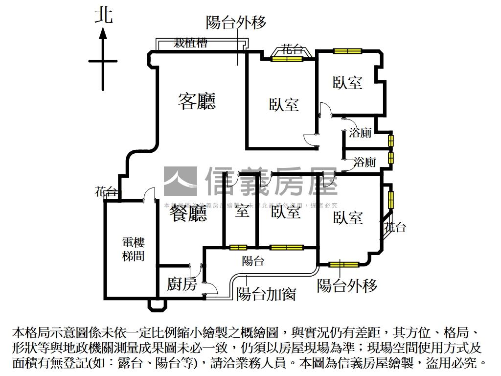 西湖站四房加車位綠景宅房屋室內格局與周邊環境