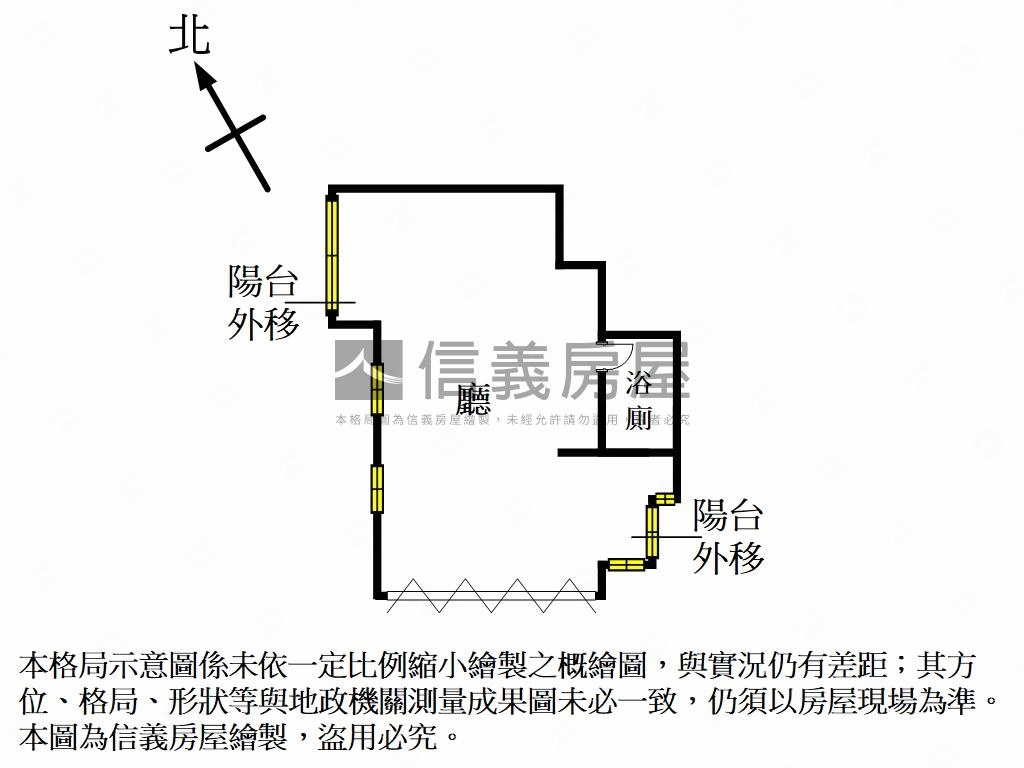 面寬邊間挑高店辦房屋室內格局與周邊環境