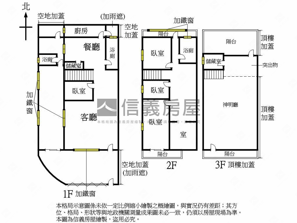 〔專〕近益民路大地坪透天房屋室內格局與周邊環境