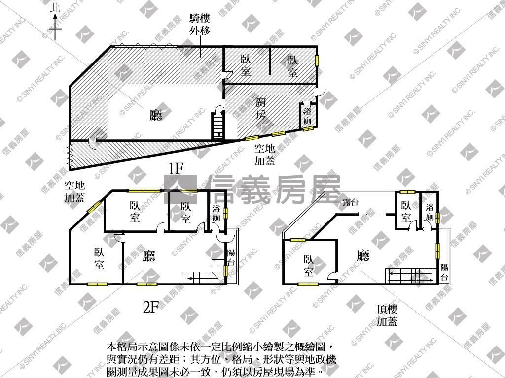 近歸仁圓環角窗金店面房屋室內格局與周邊環境