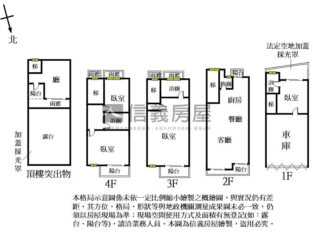 南寮青玉璽有車庫透天房屋室內格局與周邊環境