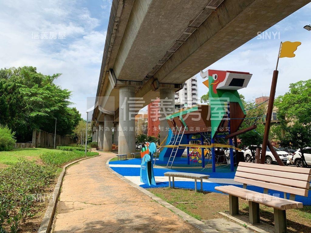 捷運公園美景稀有電梯房屋室內格局與周邊環境