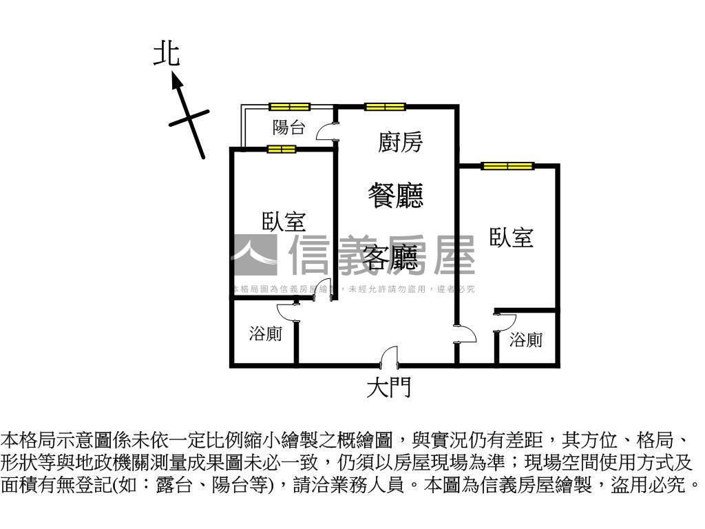 未來捷運沙鹿兩房兩衛平車房屋室內格局與周邊環境