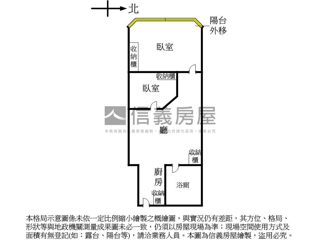 名人低總價電梯兩房房屋室內格局與周邊環境