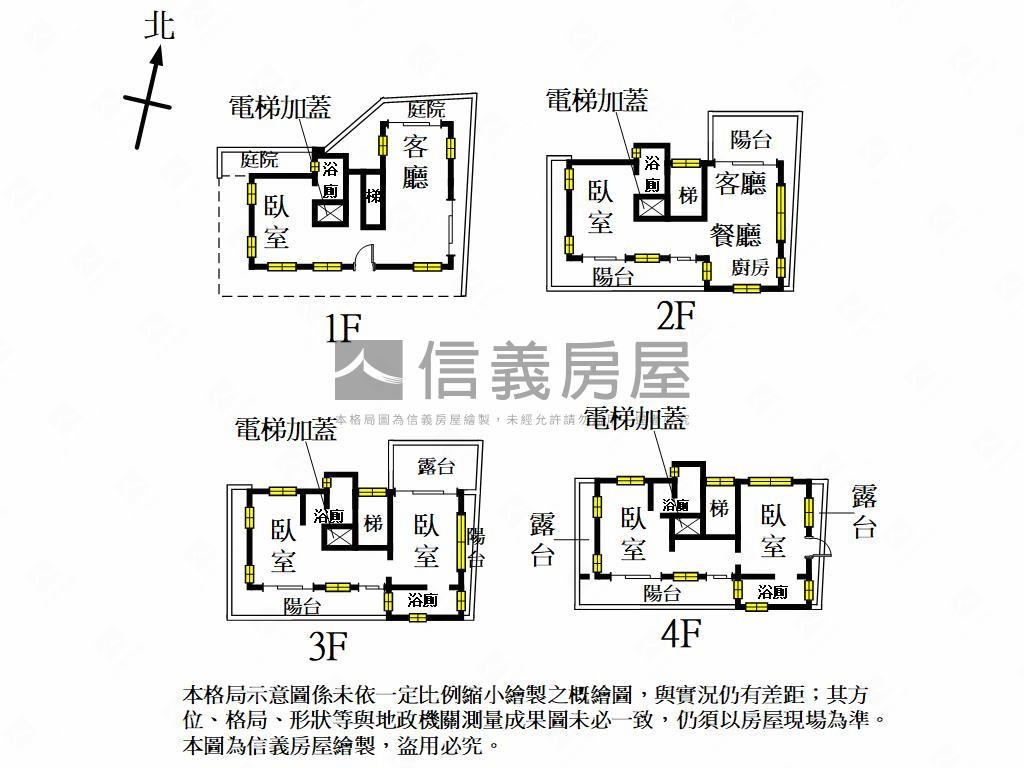芎林美式獨棟電梯別墅房屋室內格局與周邊環境