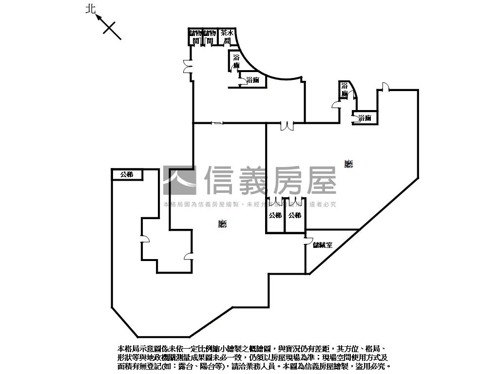 ★信義大坪數辦公★雲頂房屋室內格局與周邊環境