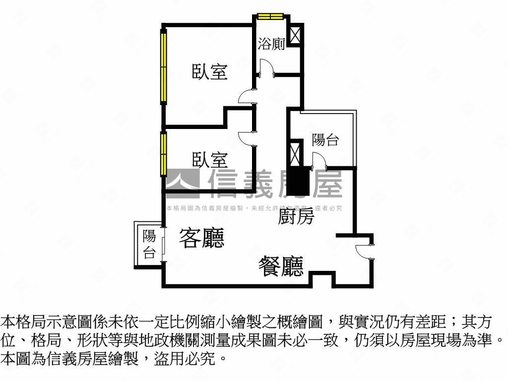 萬大境６樓邊間明亮美屋房屋室內格局與周邊環境