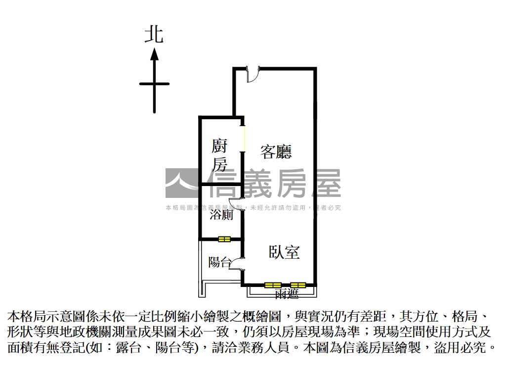專任一方城心家的中心房屋室內格局與周邊環境
