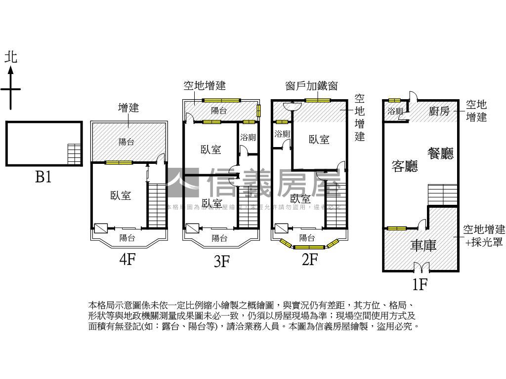 後驛公園車庫美透天房屋室內格局與周邊環境