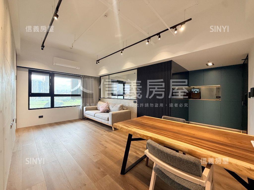 水映河景。漾豪邸三房車位房屋室內格局與周邊環境